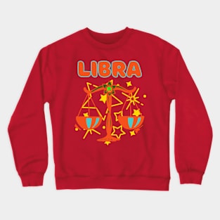 Libra: Harmony in Motion Crewneck Sweatshirt